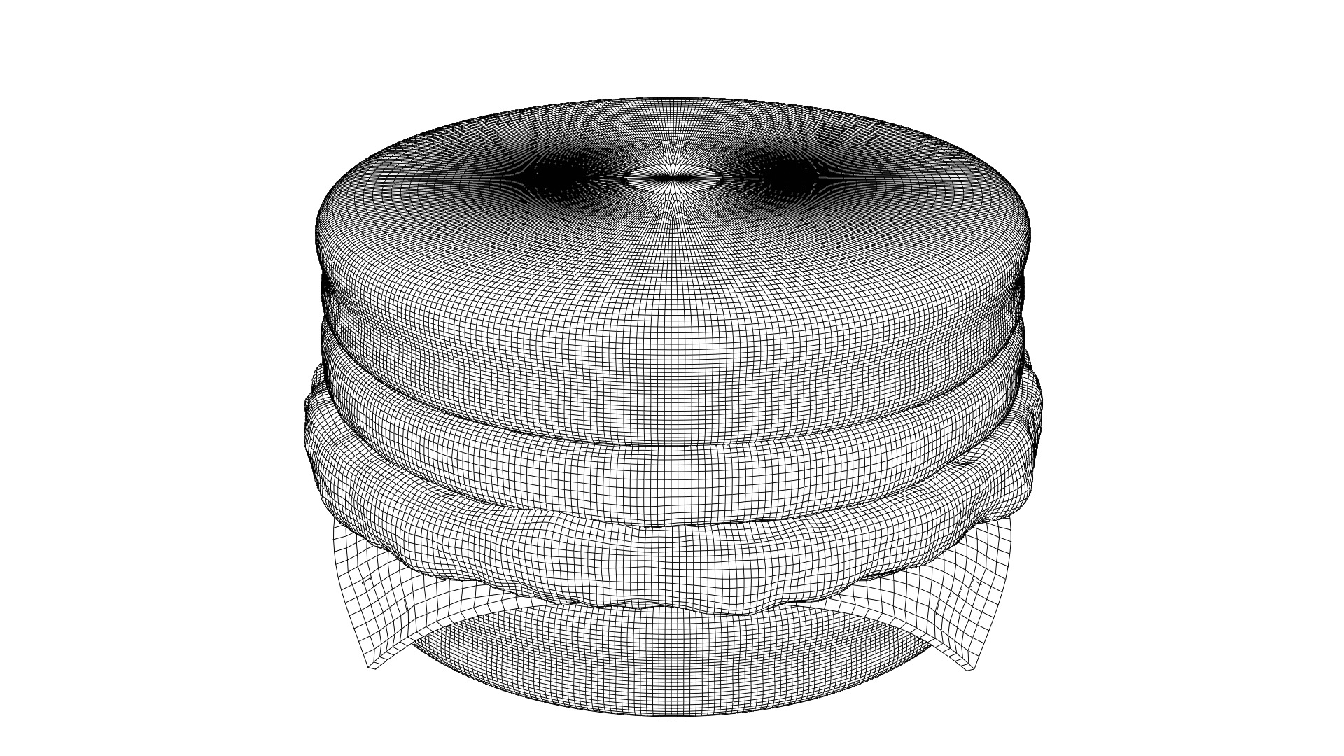 Breakfast Sandwich  Free 3D model_4