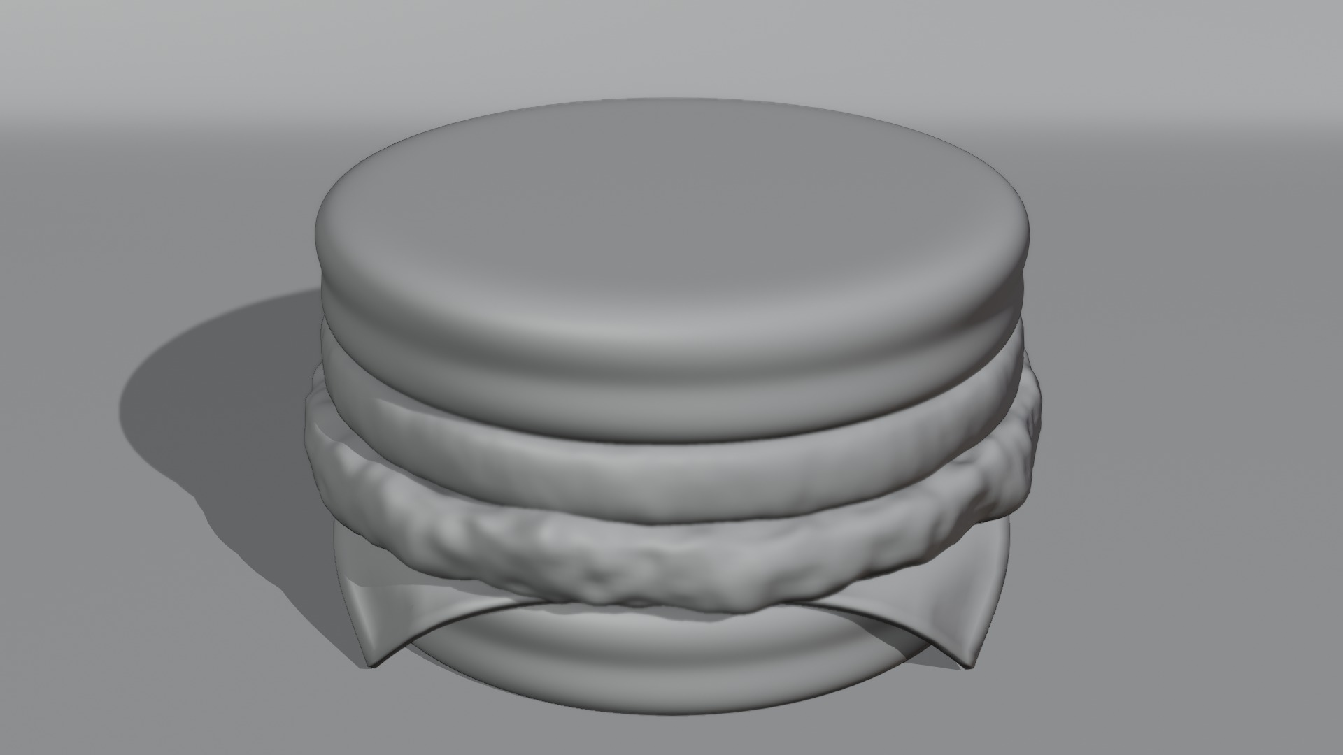 Breakfast Sandwich  Free 3D model_2