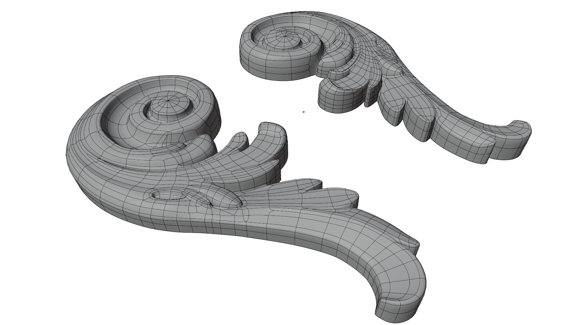 Molding Decorative 3D model_13