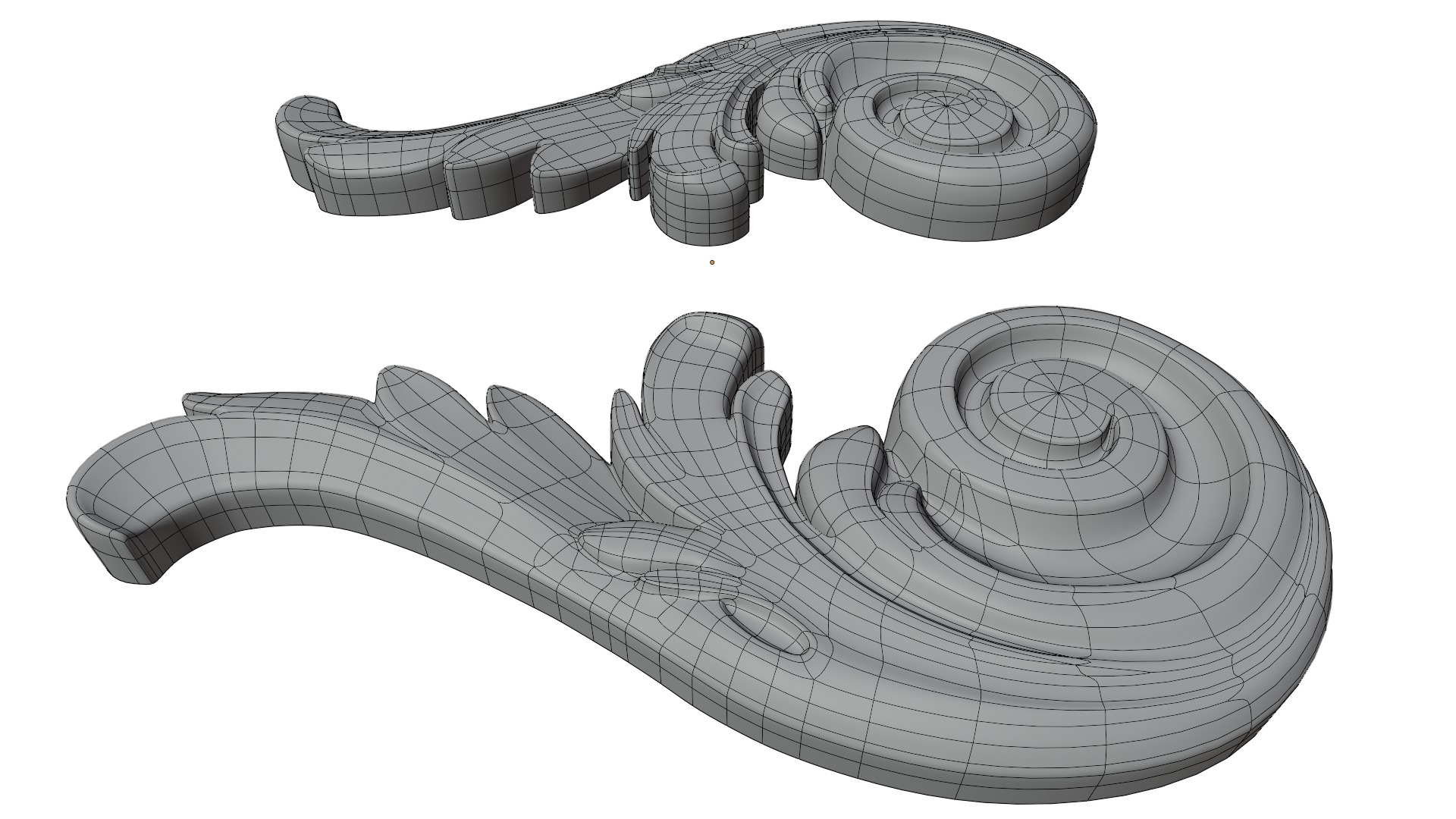 Molding Decorative 3D model_16