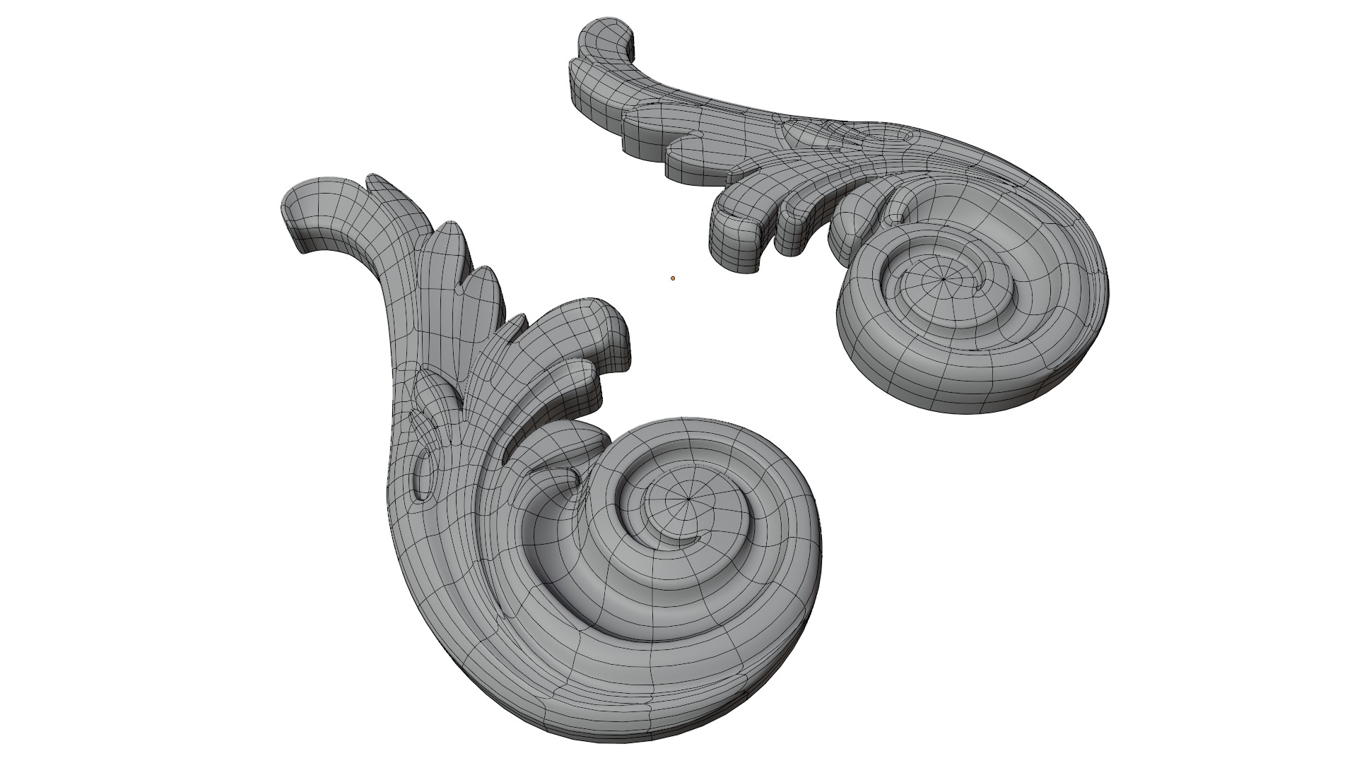 Molding Decorative 3D model_9