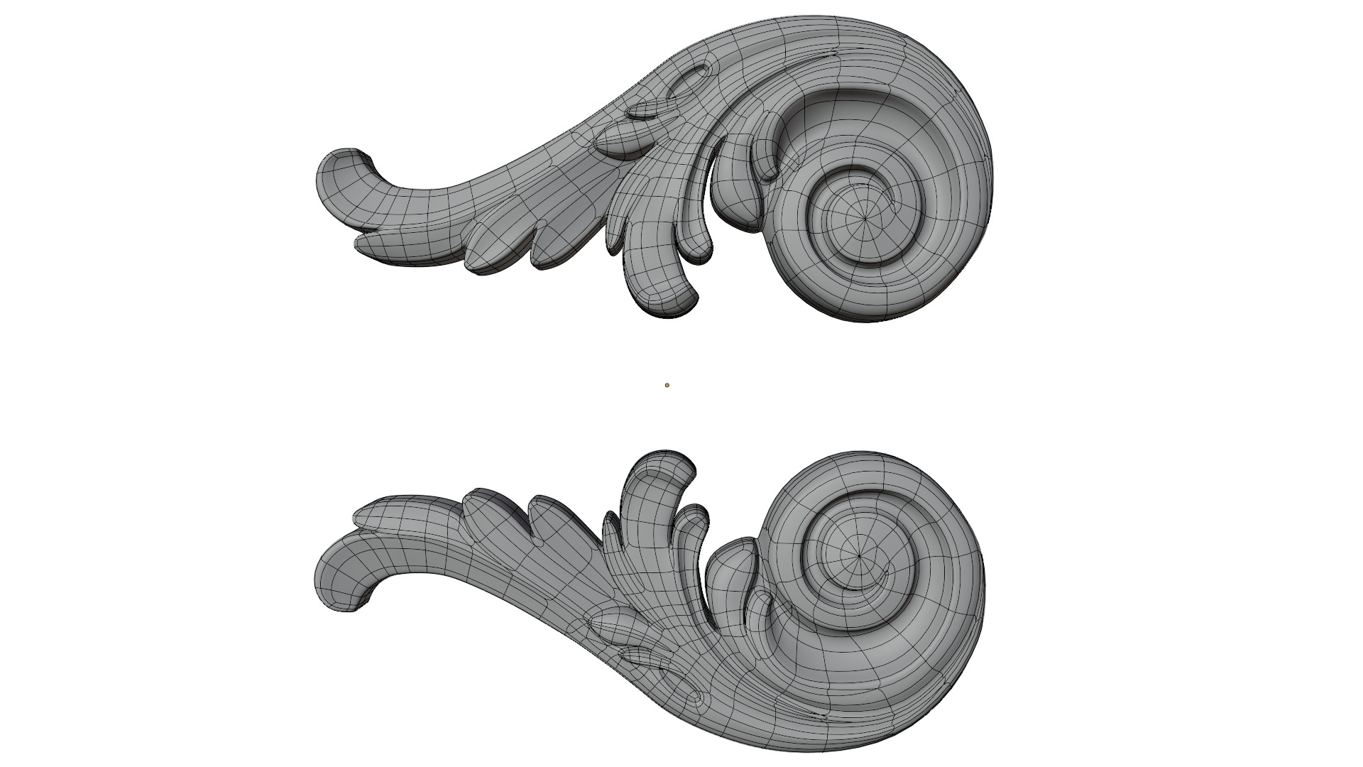 Molding Decorative 3D model_17