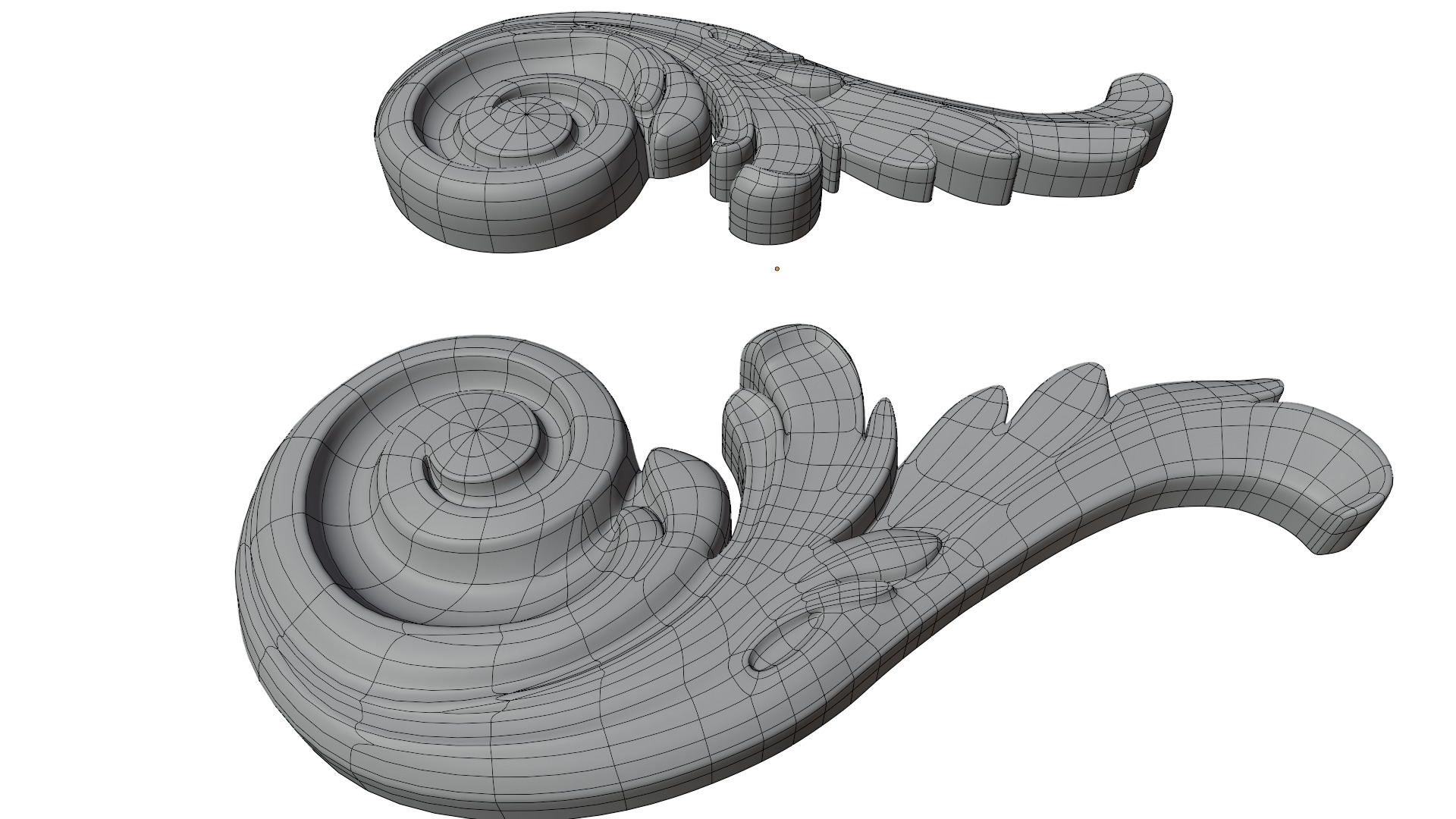 Molding Decorative 3D model_12