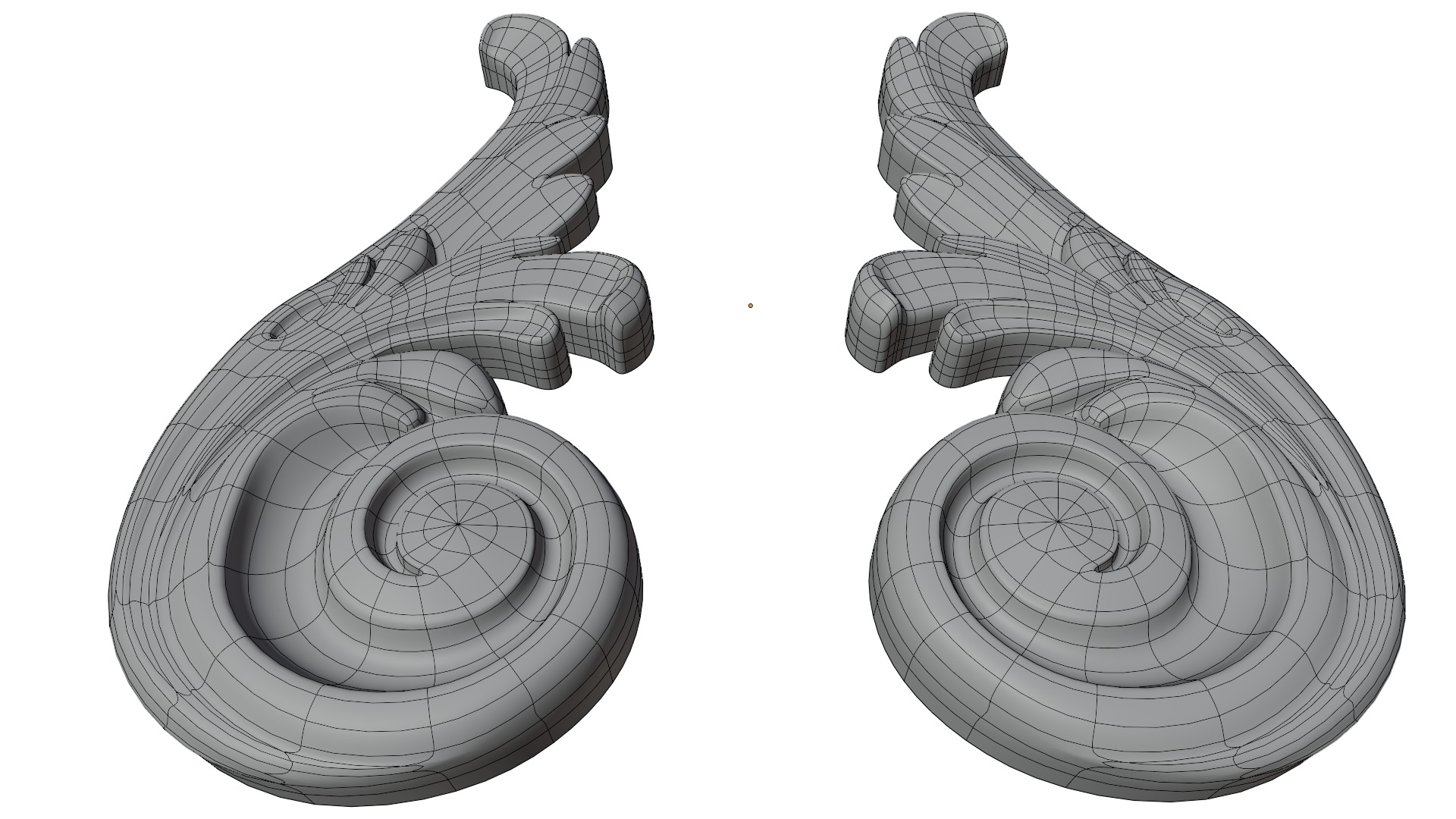 Molding Decorative 3D model_10