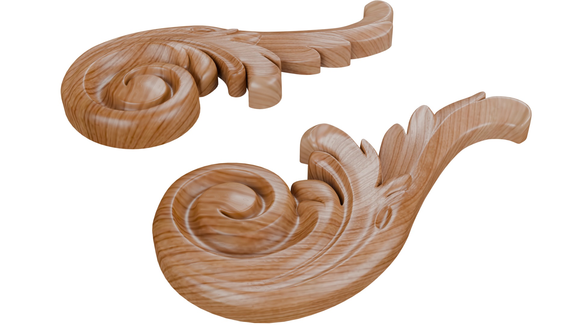 Molding Decorative 3D model_2