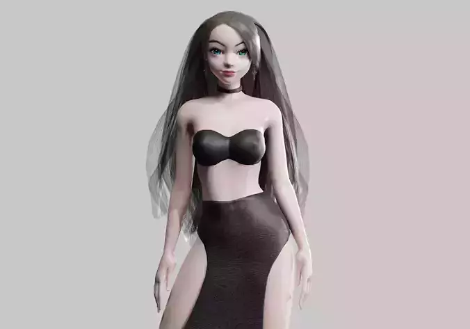 Standard cute Woman V28629 