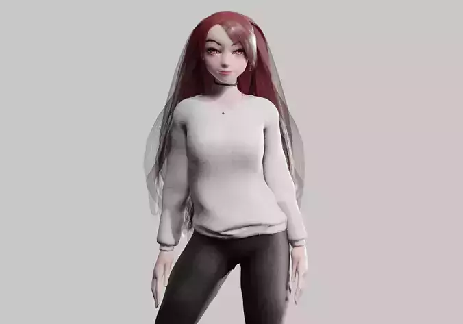 Pretty teen Woman V30741 