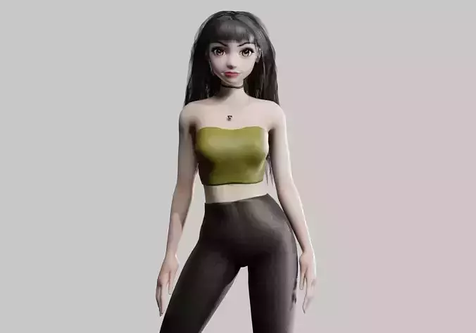 cute cool woman V30926 