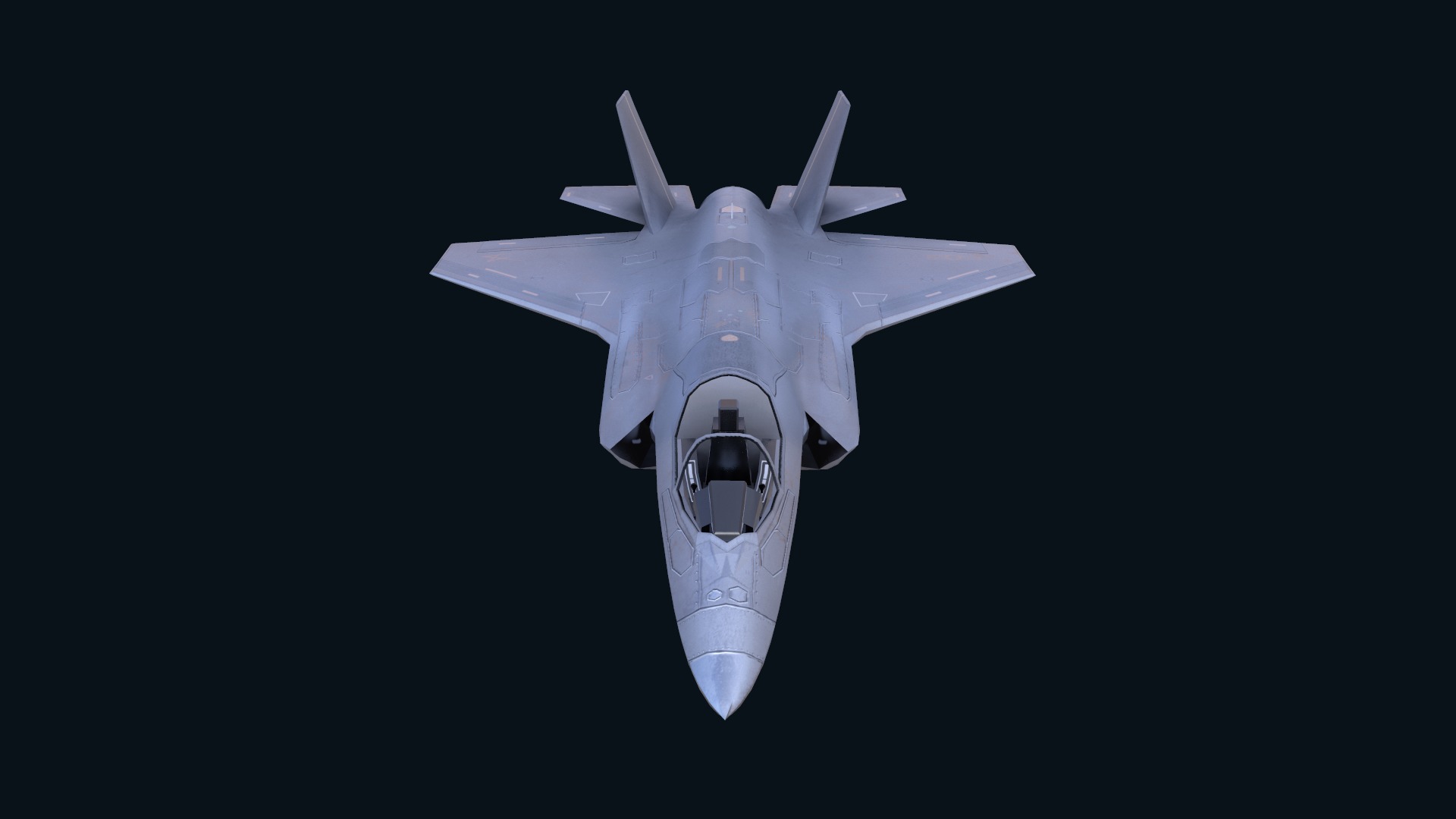 Asset - Army - F 35 Lightning II 3D MODEL Low-poly 3D model_7