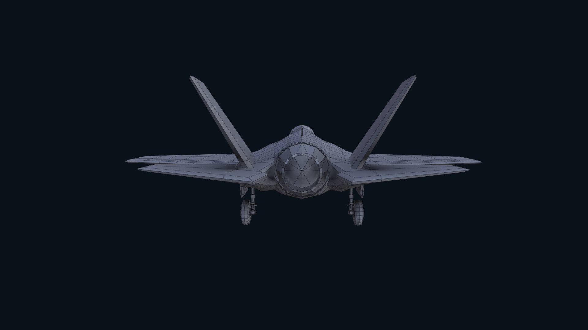 Asset - Army - F 35 Lightning II 3D MODEL Low-poly 3D model_34