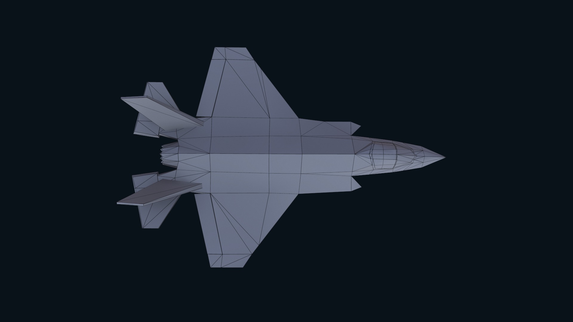 Asset - Army - F 35 Lightning II 3D MODEL Low-poly 3D model_55