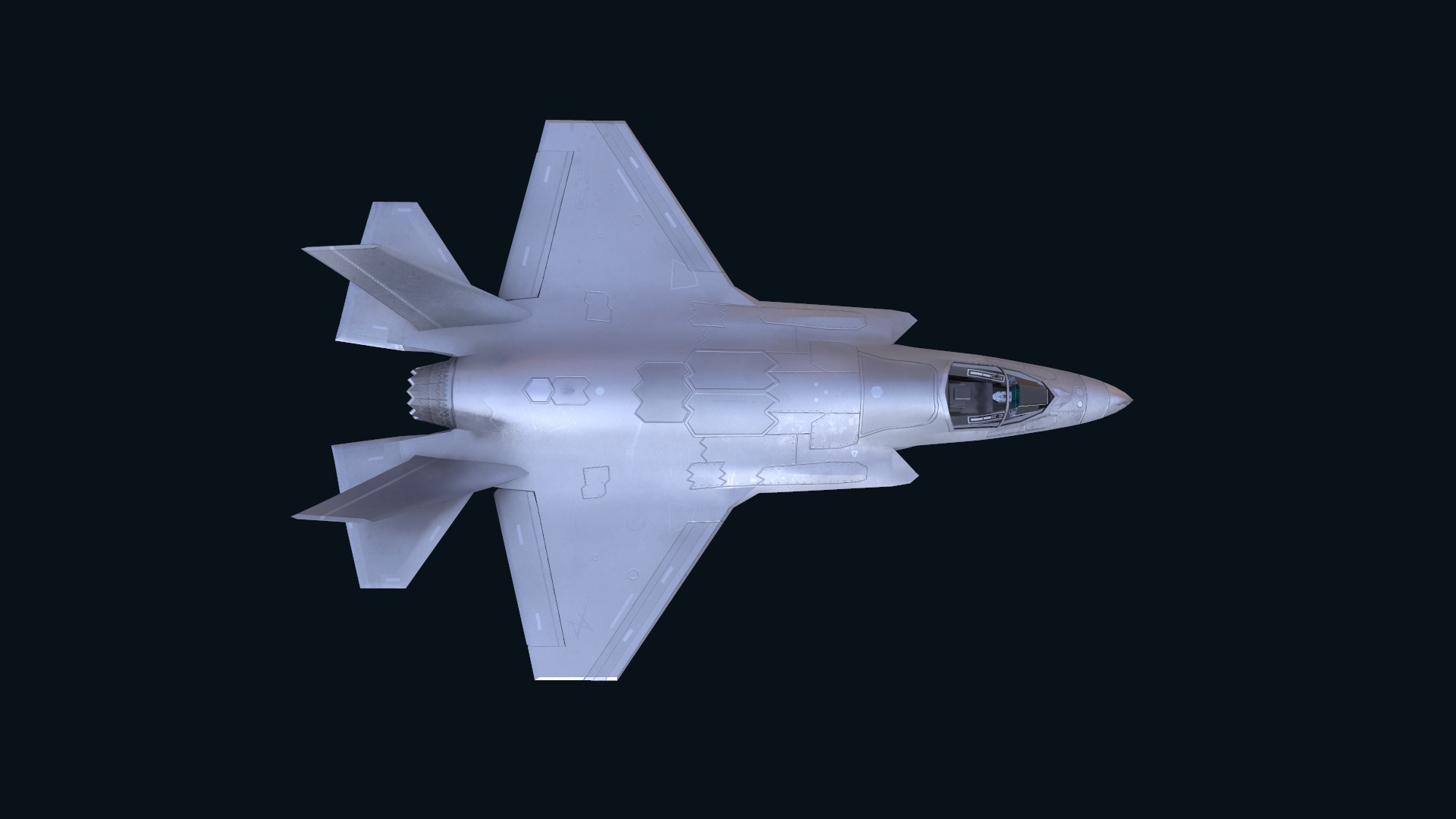 Asset - Army - F 35 Lightning II 3D MODEL Low-poly 3D model_20