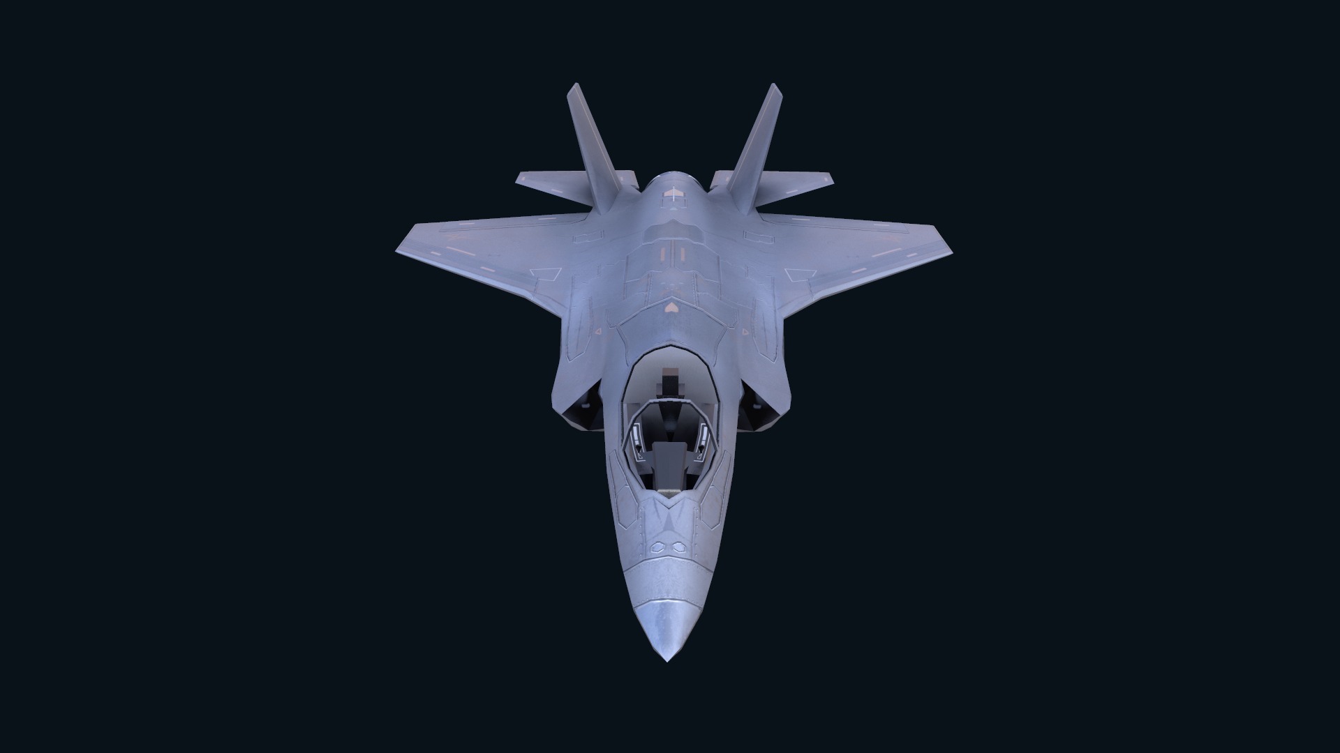 Asset - Army - F 35 Lightning II 3D MODEL Low-poly 3D model_27