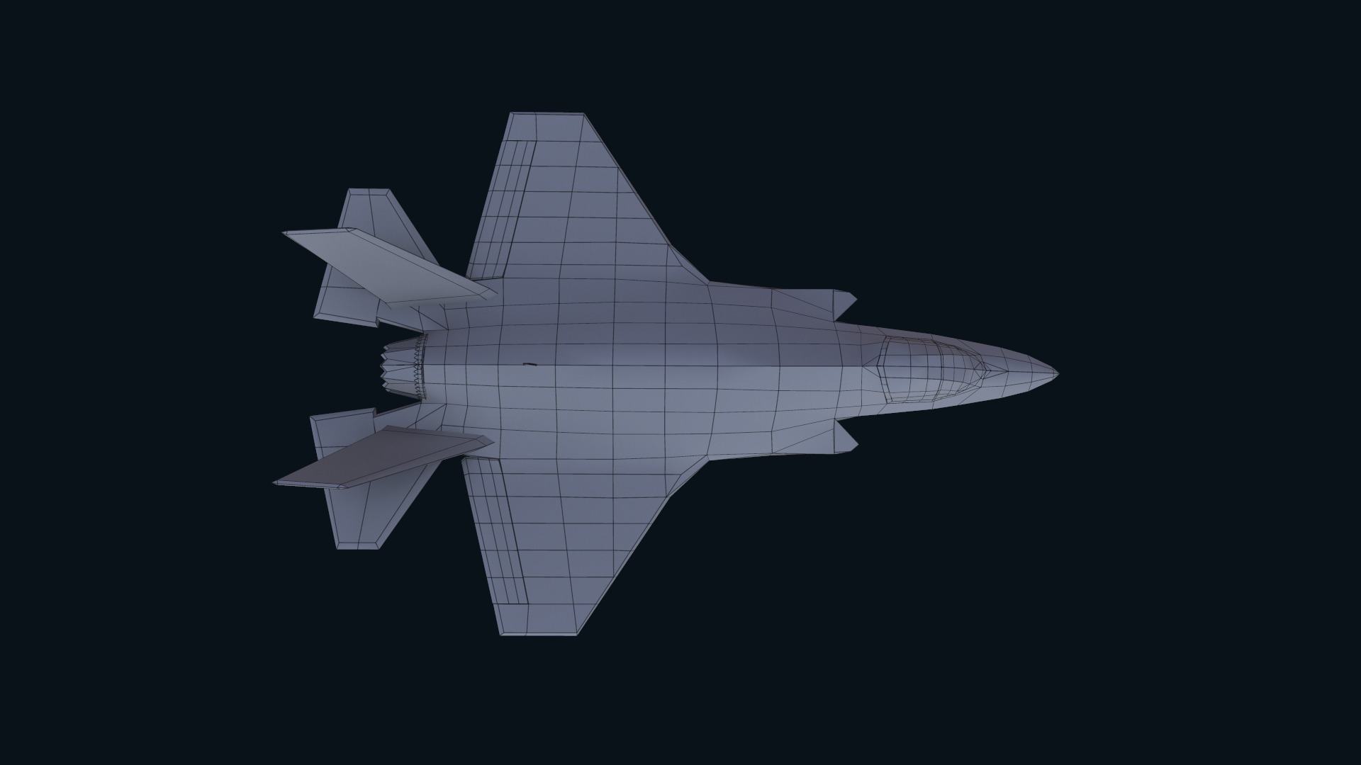 Asset - Army - F 35 Lightning II 3D MODEL Low-poly 3D model_35