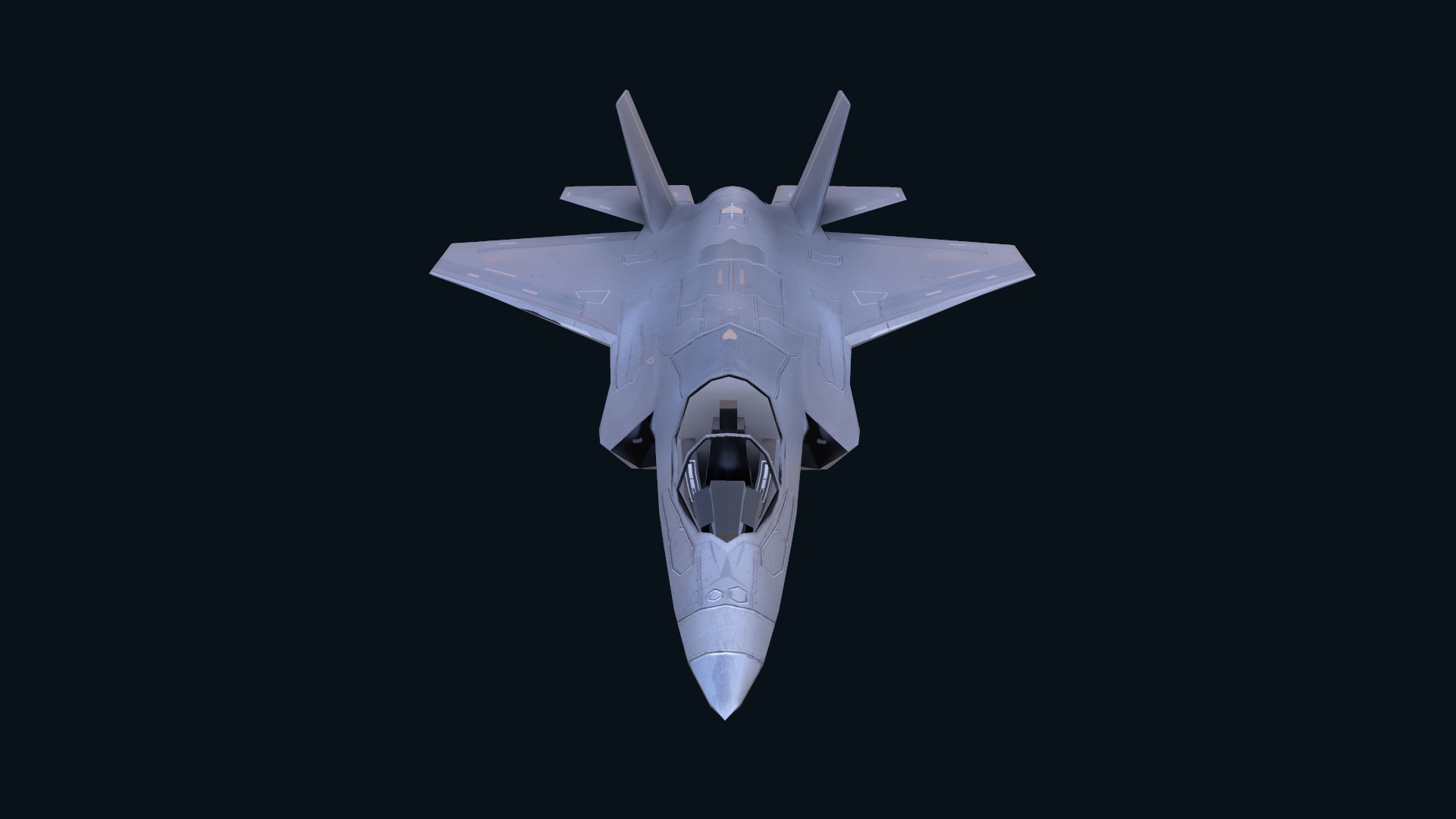 Asset - Army - F 35 Lightning II 3D MODEL Low-poly 3D model_37