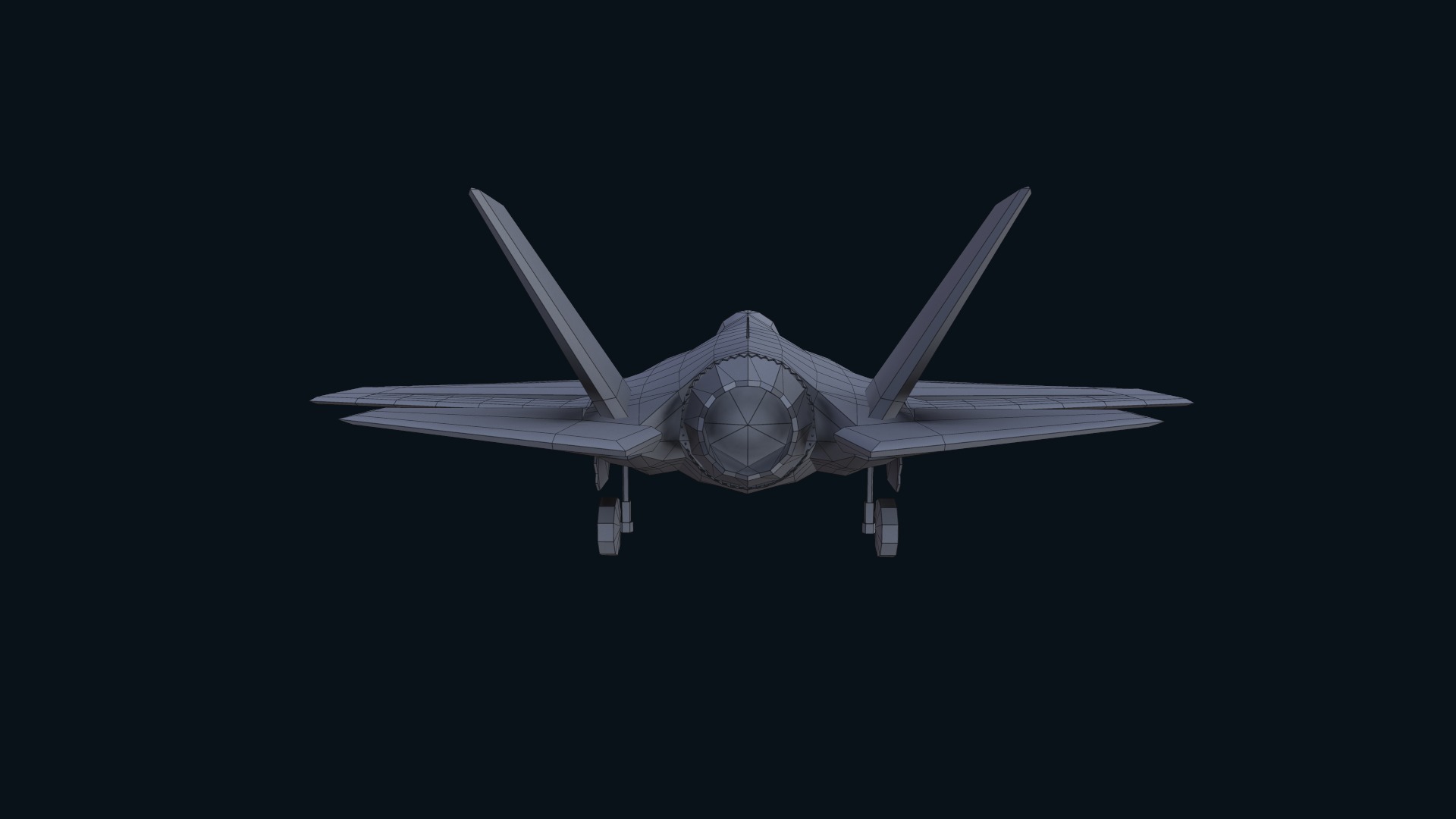 Asset - Army - F 35 Lightning II 3D MODEL Low-poly 3D model_44