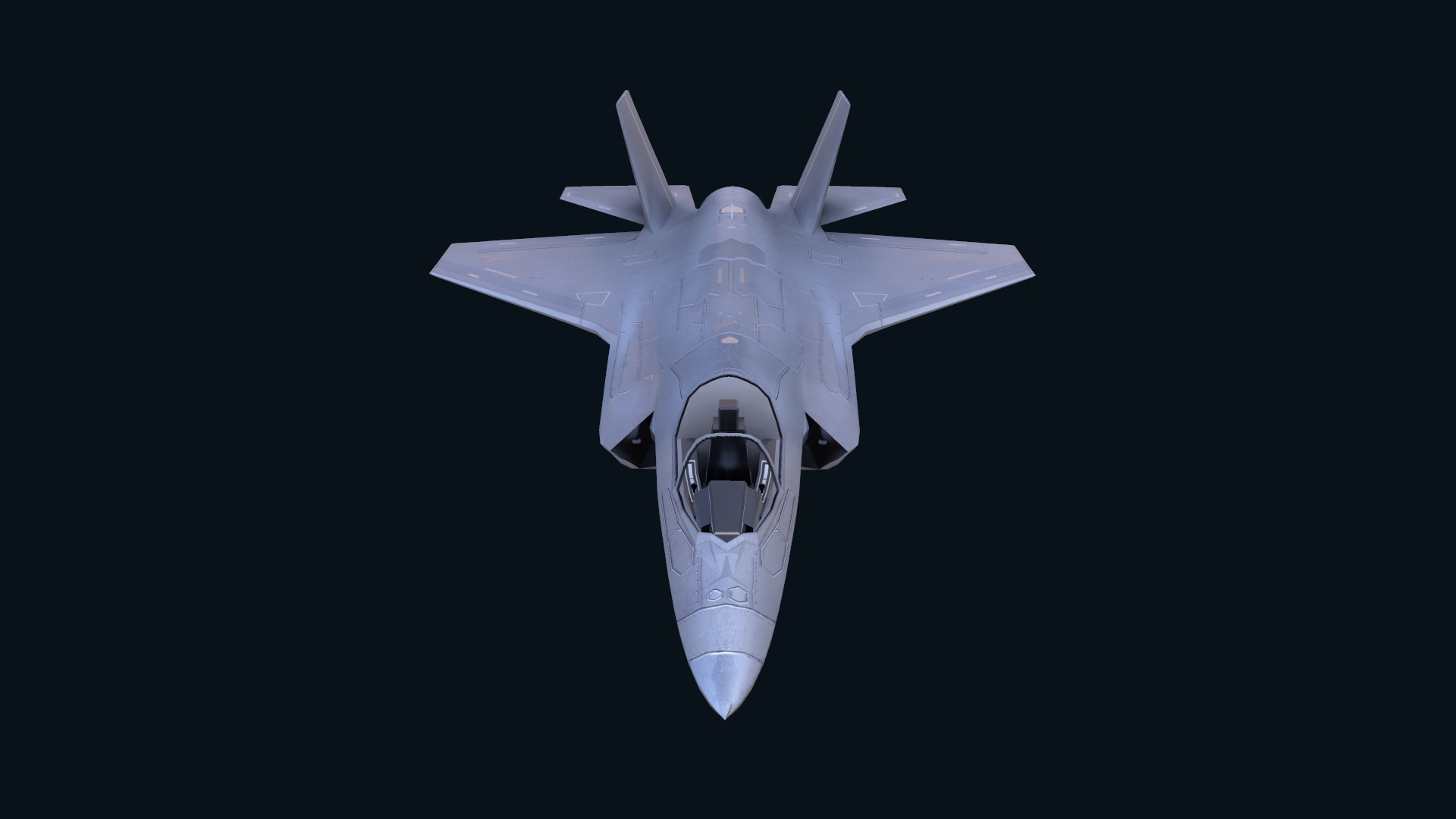 Asset - Army - F 35 Lightning II 3D MODEL Low-poly 3D model_17