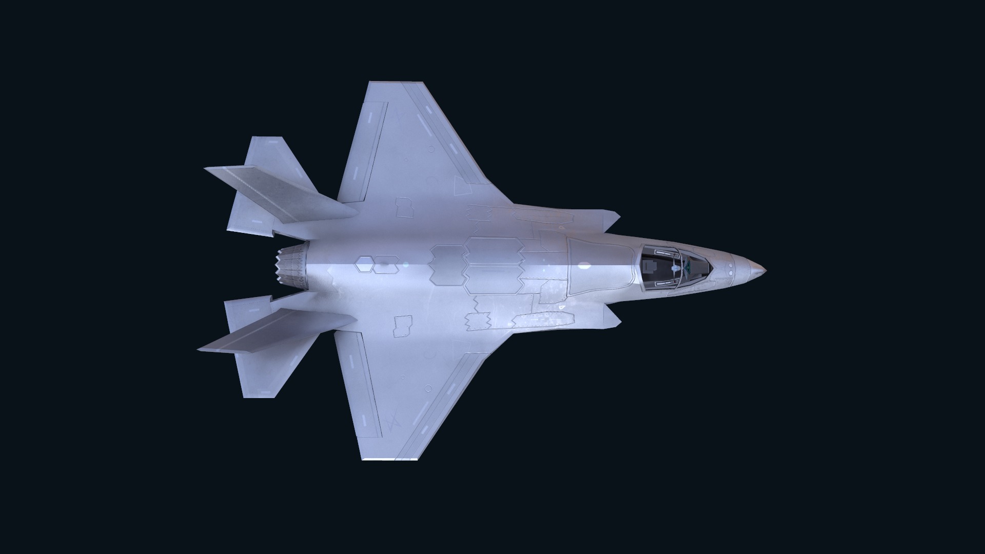 Asset - Army - F 35 Lightning II 3D MODEL Low-poly 3D model_30