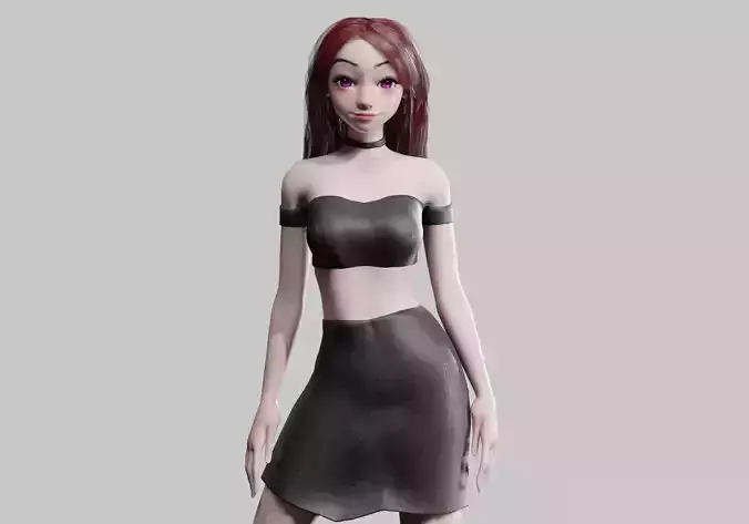 Beautiful cute Woman V30704 