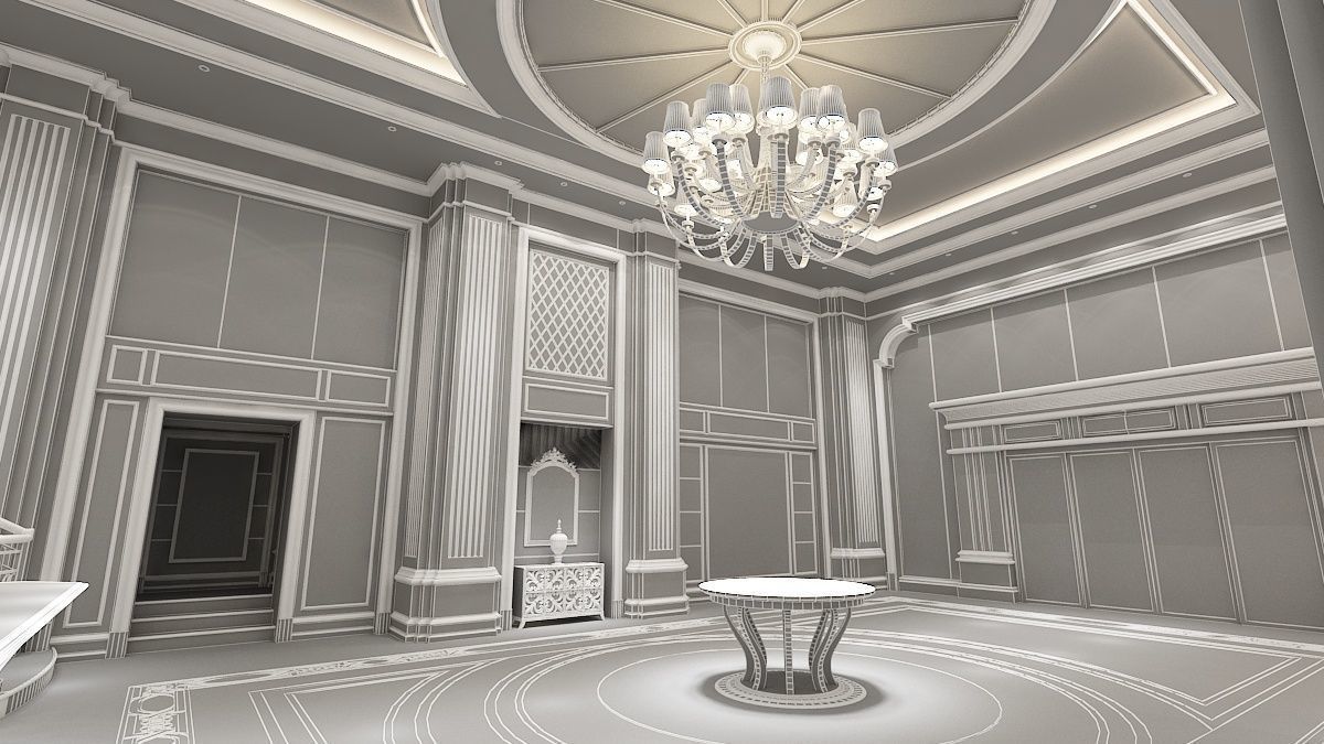 The Hotel Lobby 10 3D model_16