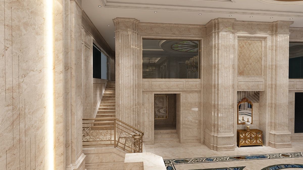 The Hotel Lobby 10 3D model_10
