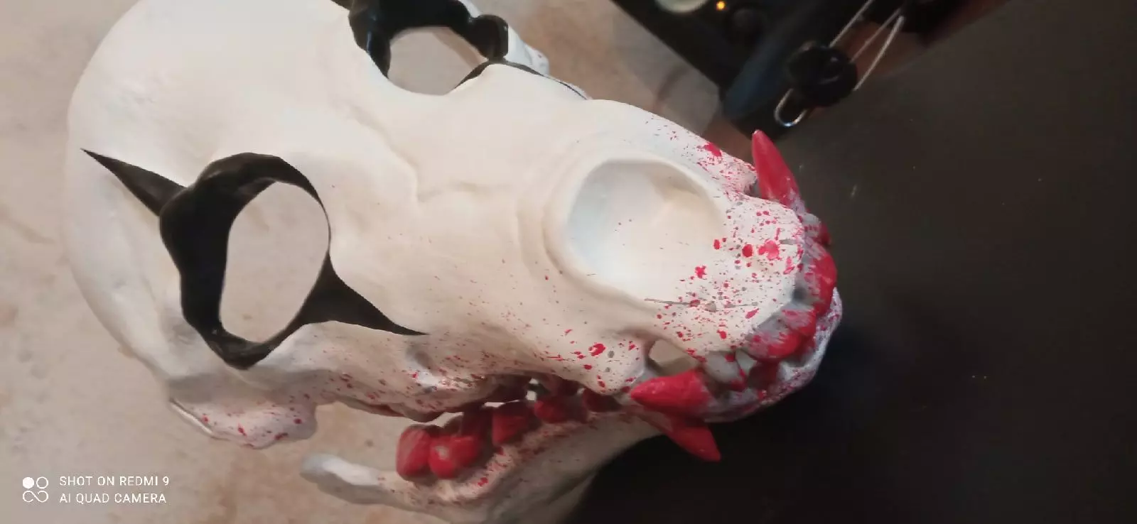 Fursuit Mask Wolf Skull 3D print model