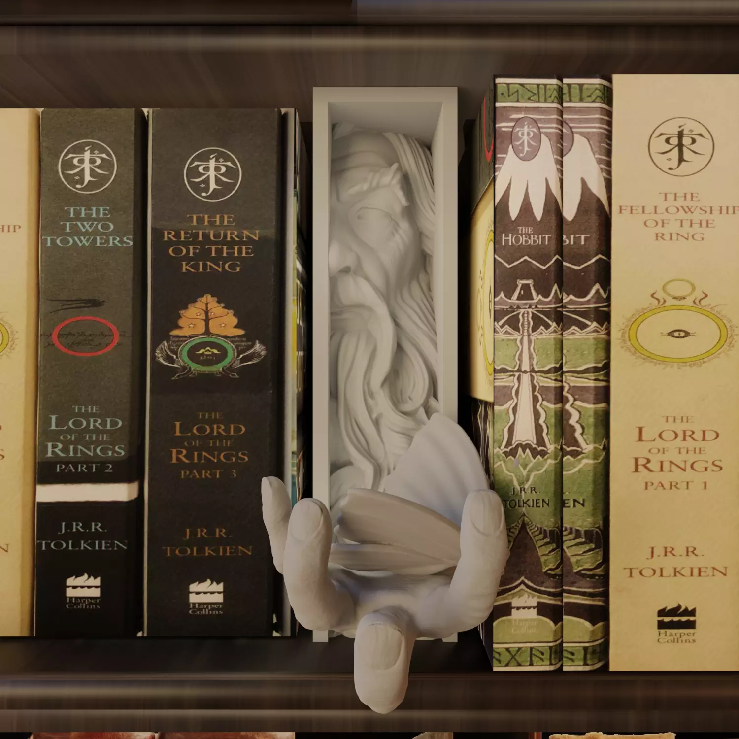 Gandalf Book Nook 3D print model