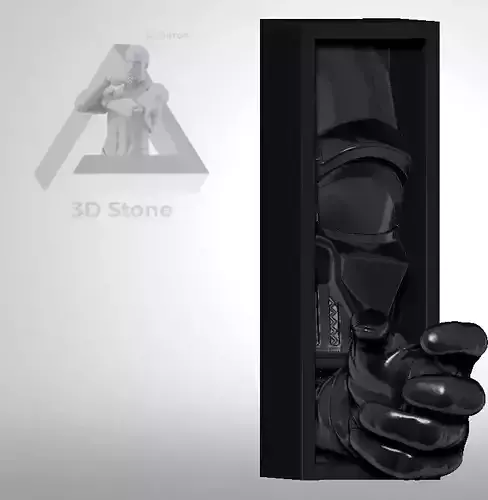 Darth Vader Book Nook 3D print model