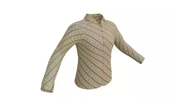 Indonesian Batik Shirt 001