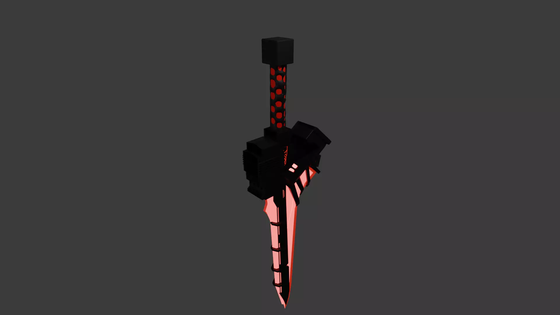 Yozora blade 1 Free low-poly 3D model
