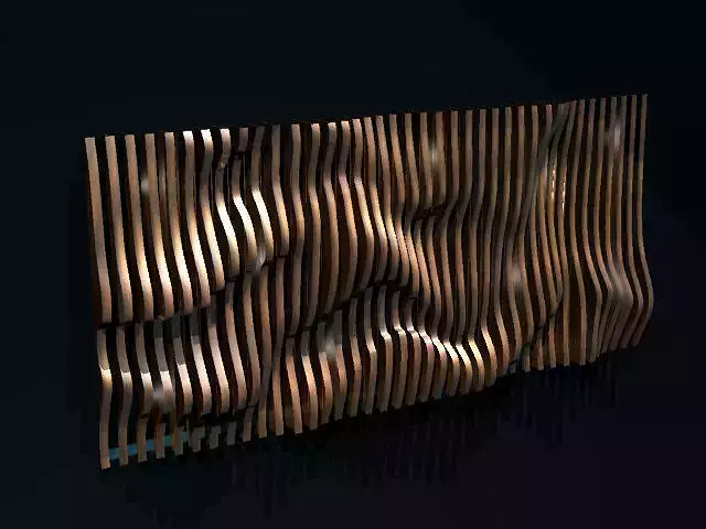 parametric wall  Free 3D model