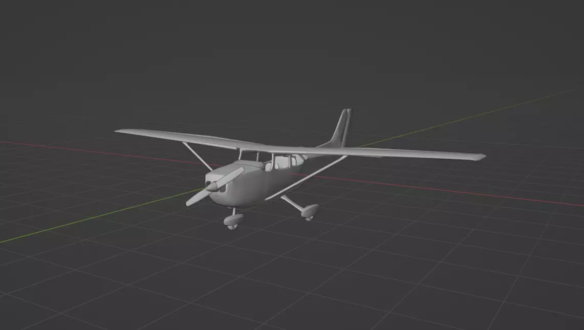 C172 Model Free 3D print model