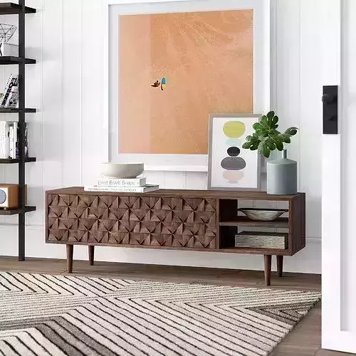 Mari Sheesham Wood TV Stand