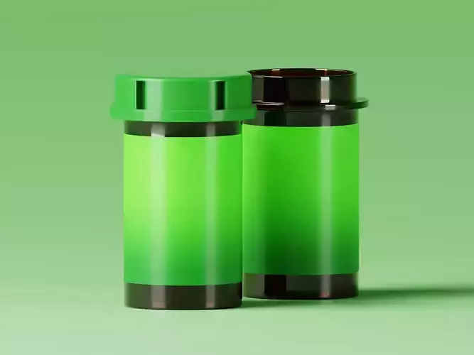 Energy Tube 3D Model