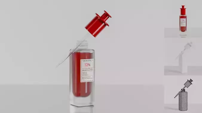 Facial serum 30ml bottle