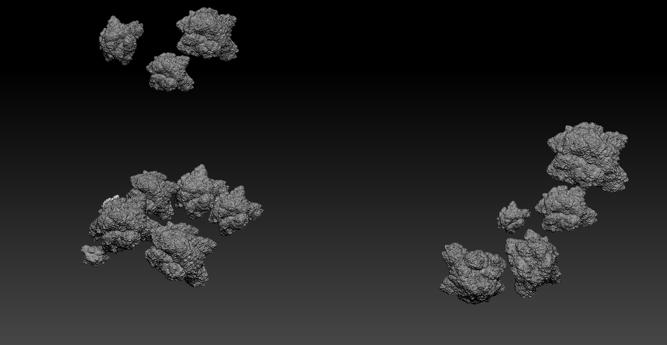 Chinese Rock Lamp 3D print model_15