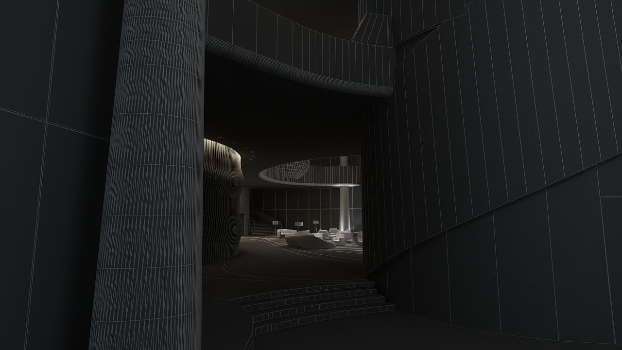 The Hotel Lobby 7 3D model_15