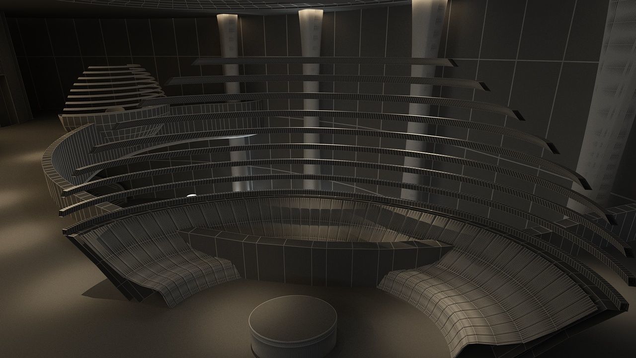 The Hotel Lobby 7 3D model_19