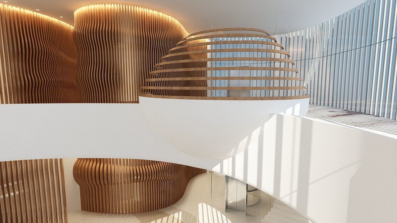 The Hotel Lobby 7 3D model_11