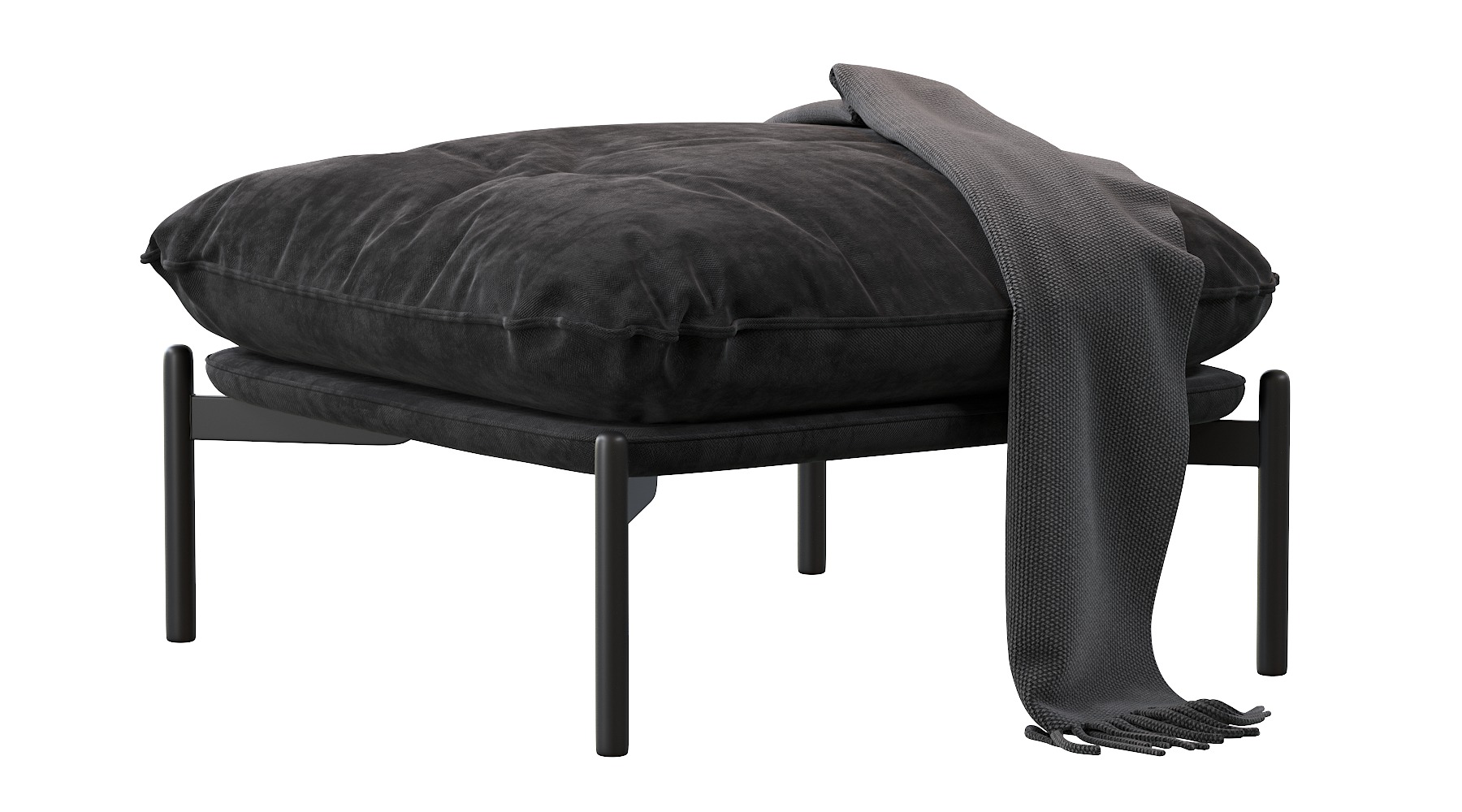 Cloud Pouf and Tradition 3D model_4