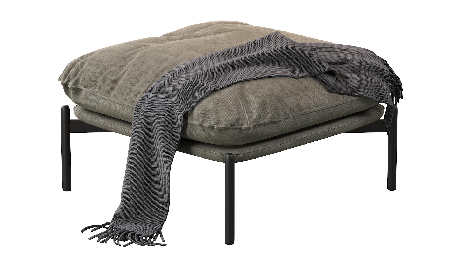 Cloud Pouf and Tradition 3D model_6