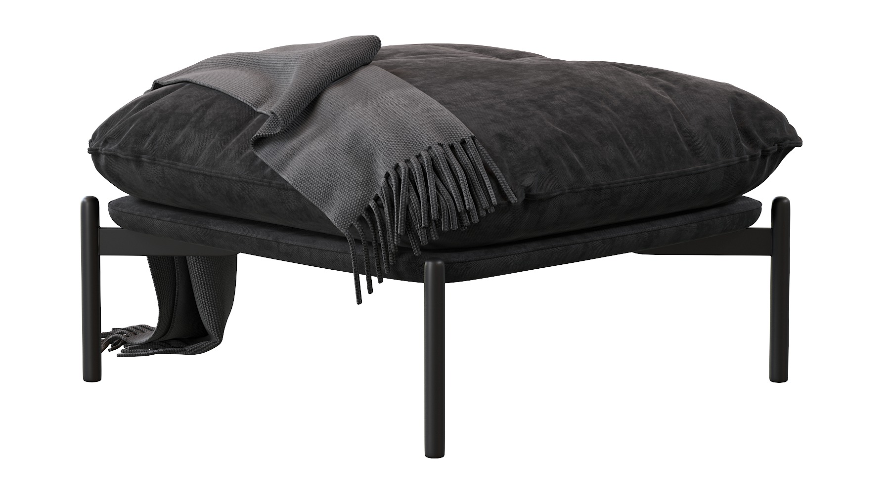 Cloud Pouf and Tradition 3D model_7