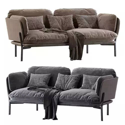 Cloud Two Seater LN2 desert stone by and TRADITION