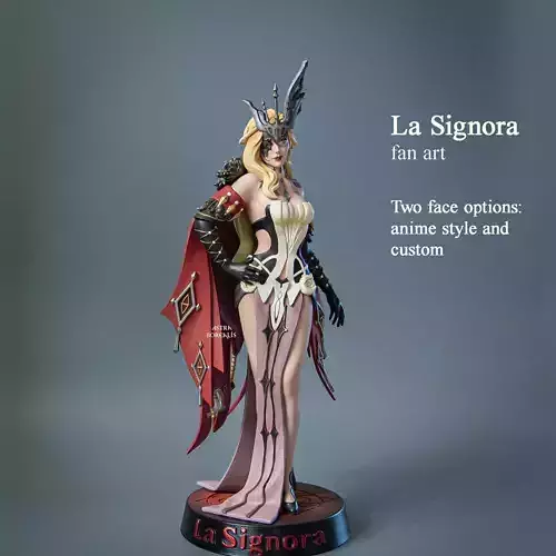 La Signora fom Gensgin impact