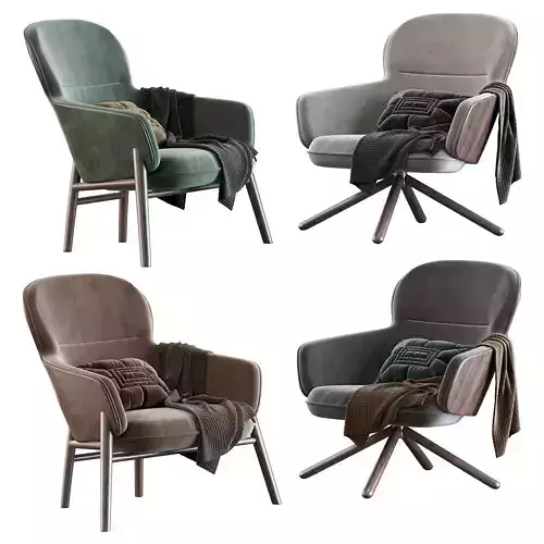 Connection Hygge Chair 3D model
