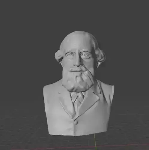 Gustav Kirchhoff 3D print model