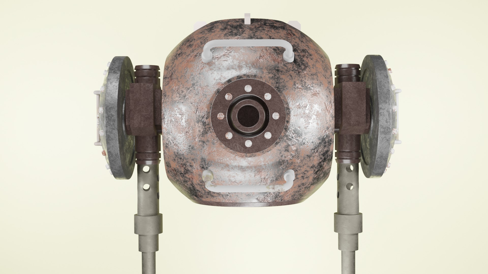 gun armor 3D model_4