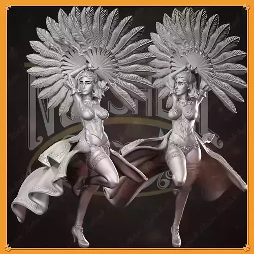 Nutshell Atelier - A burlesque dancer 02 - NSFW