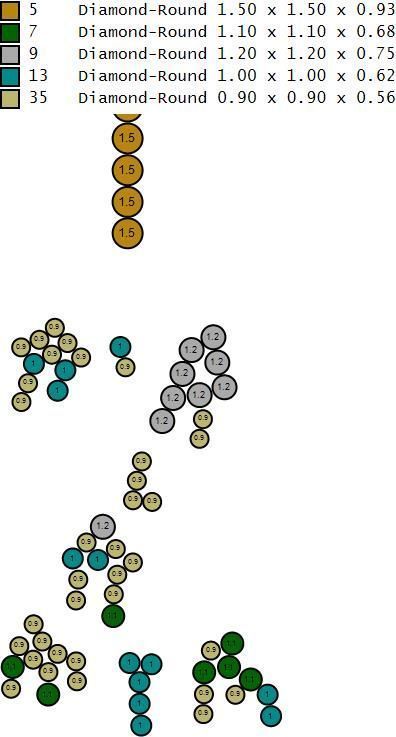 Alphabet Latter hiphop Pendent 3D print model_12