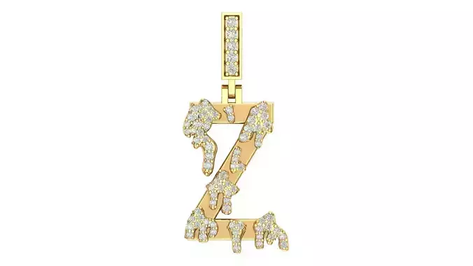Alphabet Latter hiphop Pendent